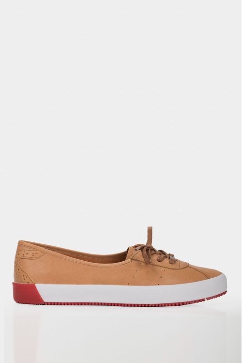 Zapatillas planos atenas de cuero para mujer casual