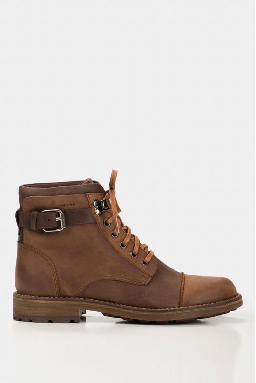 Botas casual laos de cuero para hombre vintage