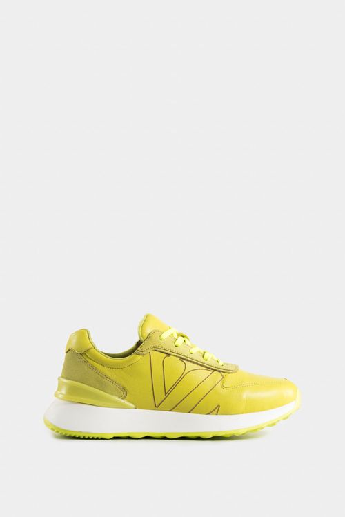 Zapatillas australis de cuero y carnaza para mujer silueta deportiva
