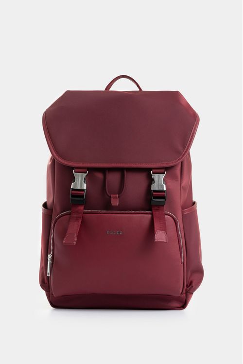 Mochila Torino de cuero y textil para hombre atemporal