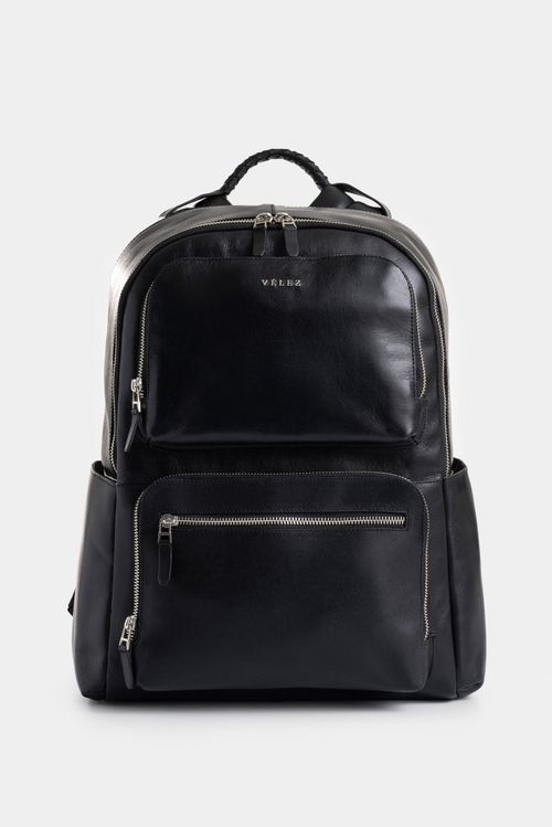 Mochila de cuero monet para hombre efecto vintage