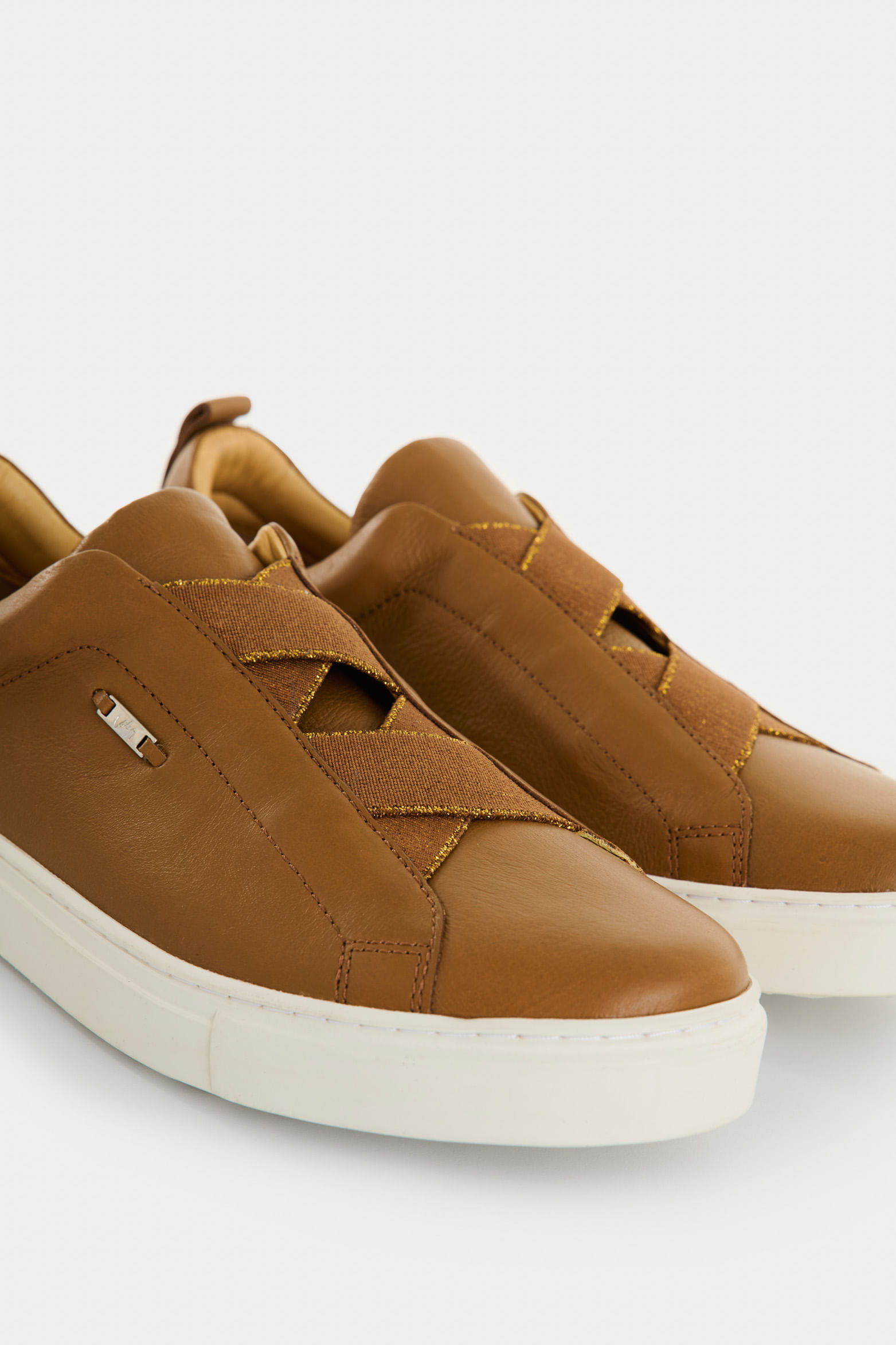 Mocasines Ópalo 2.0 de cuero para mujer ajuste elástico-1741645005173